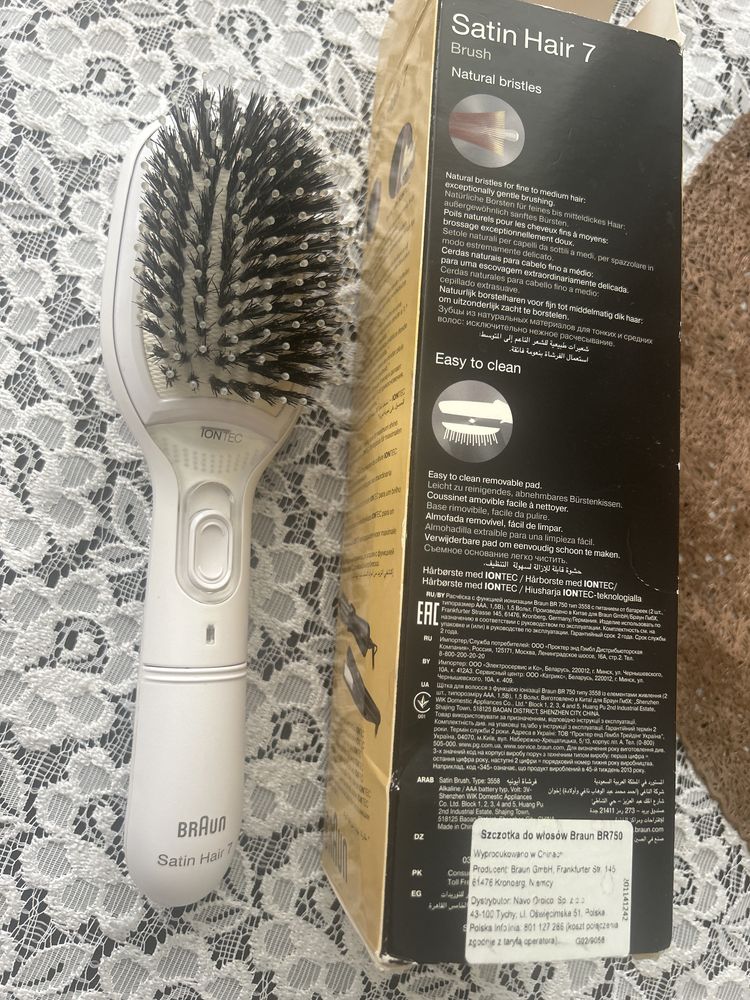 Braun szczotka jonizator do wlosow