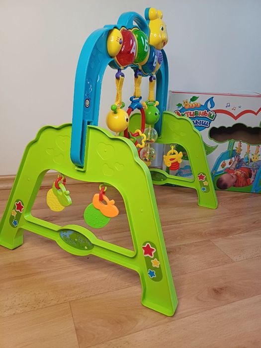 Дитячий ігровий центр "гусениця" limo toy, іграшки  від 0 до 36 місяці