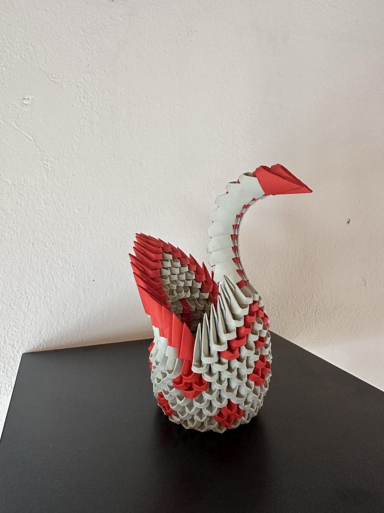 Łabędź z origami