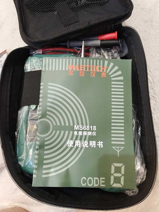 Mastech MS6818 ОРИГИНАЛ! Кабельный тестер детектор скрытой проводки.