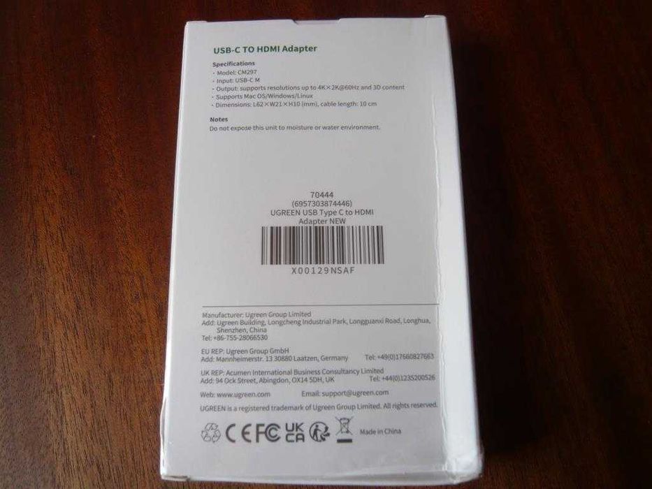 Adaptador Tipo C - HDMI