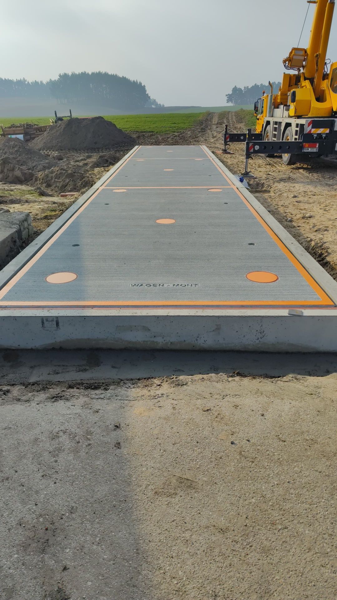 Waga samochodowa- betonowa 18 x 3- 50/60 T 15 lat gwarancji!!