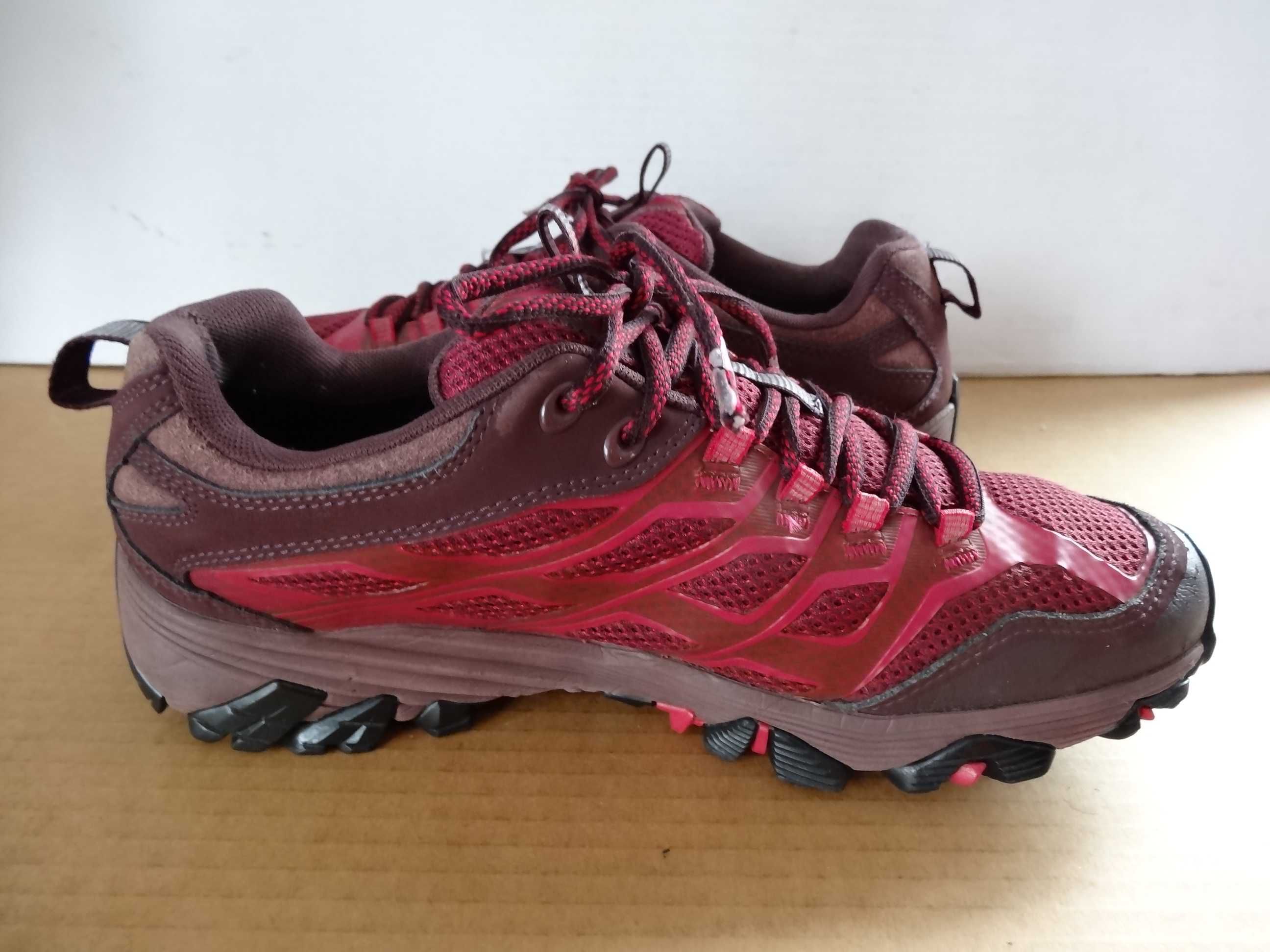 Buty MERRELL MOAB FST GTX roz 40,5 GORE-TEX Vibram Trekking Turystyka