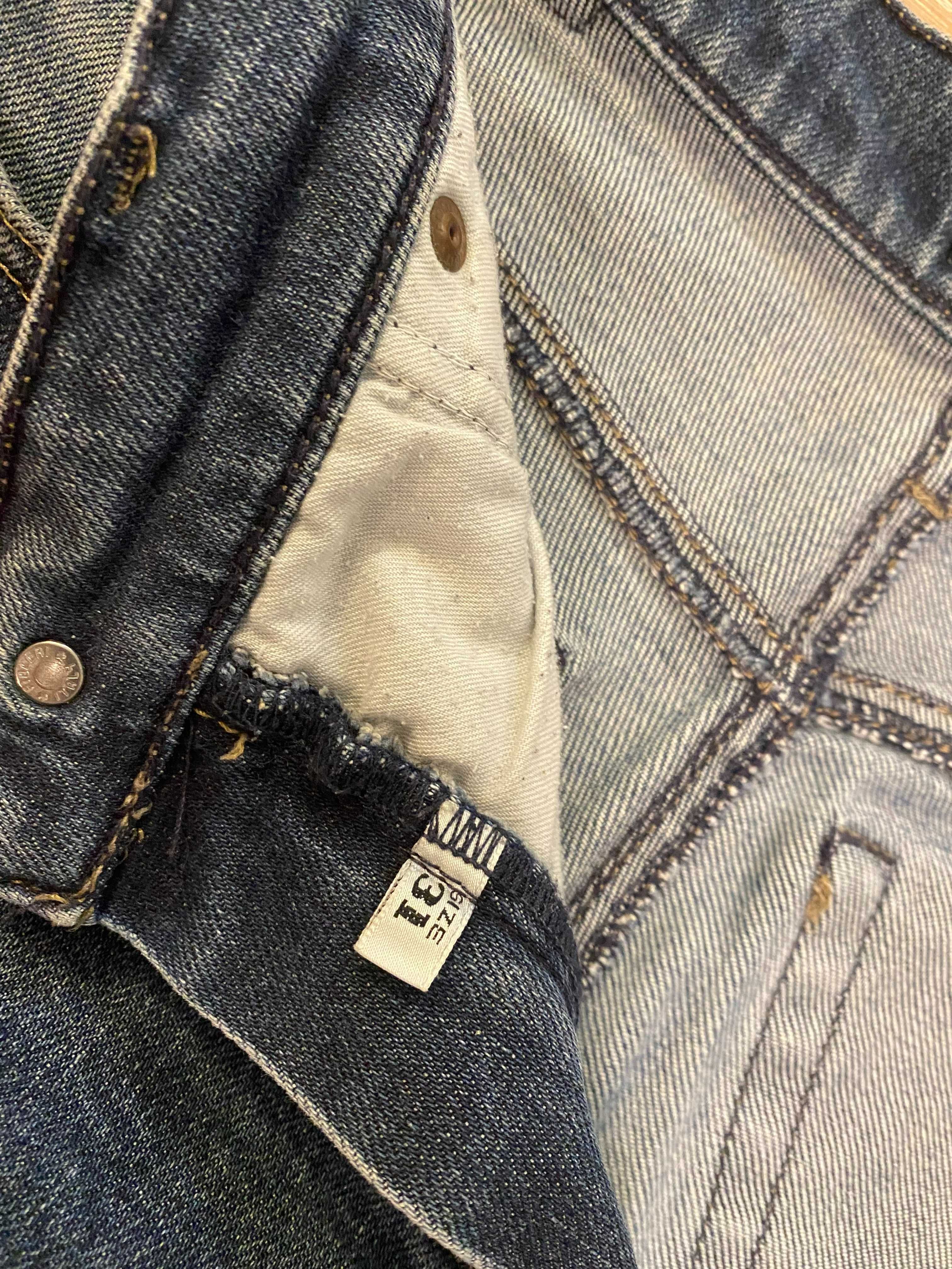Armani Jeans AJ męskie spodnie jeansy  niebieskie size 31 Streetwear