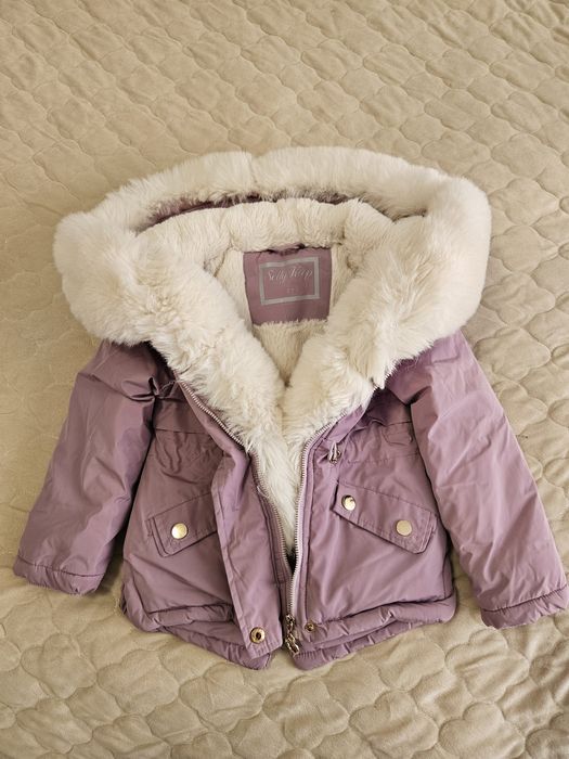 Зимова куртка, куртка для дівчинки
