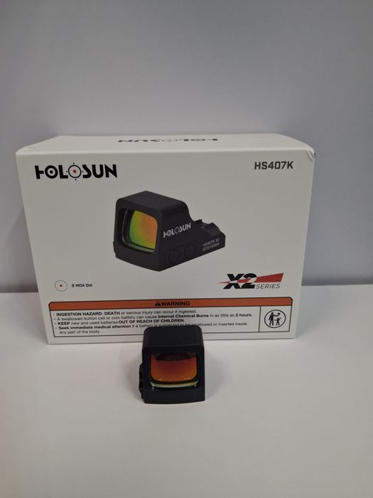 Коліматорний приціл Holosun HS407K X2