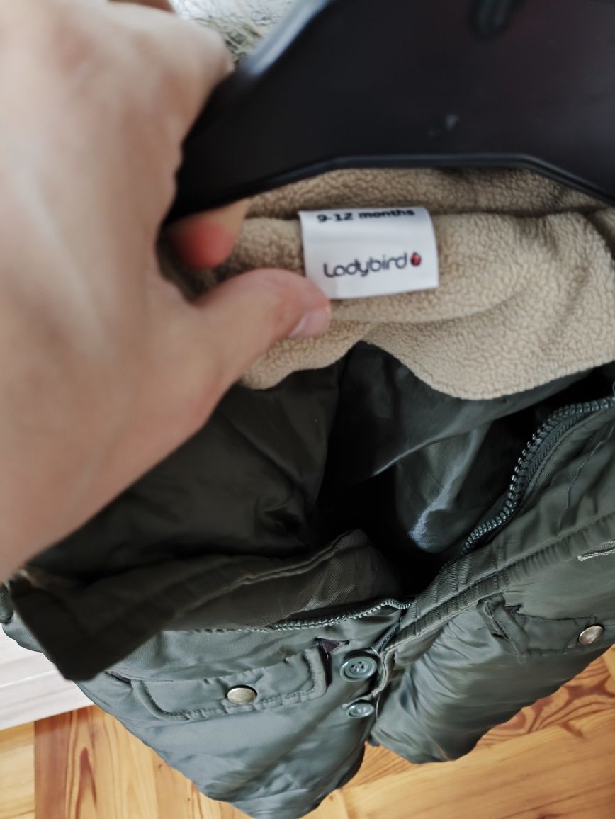 Kombinezon na zimę 80 dla chłopca khaki
