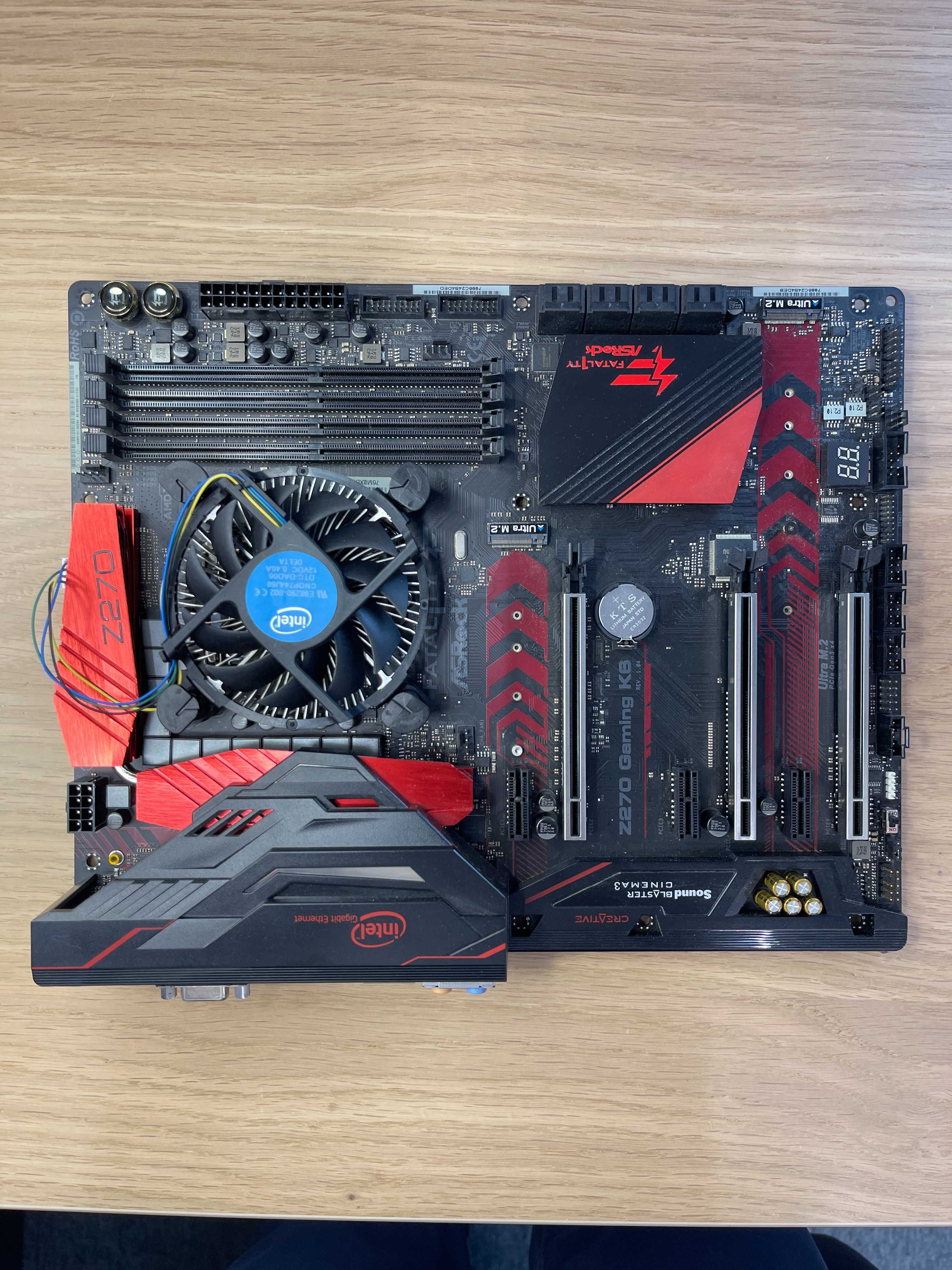 Płyta główna Asrock Z270 Gaming K6 z procesorem