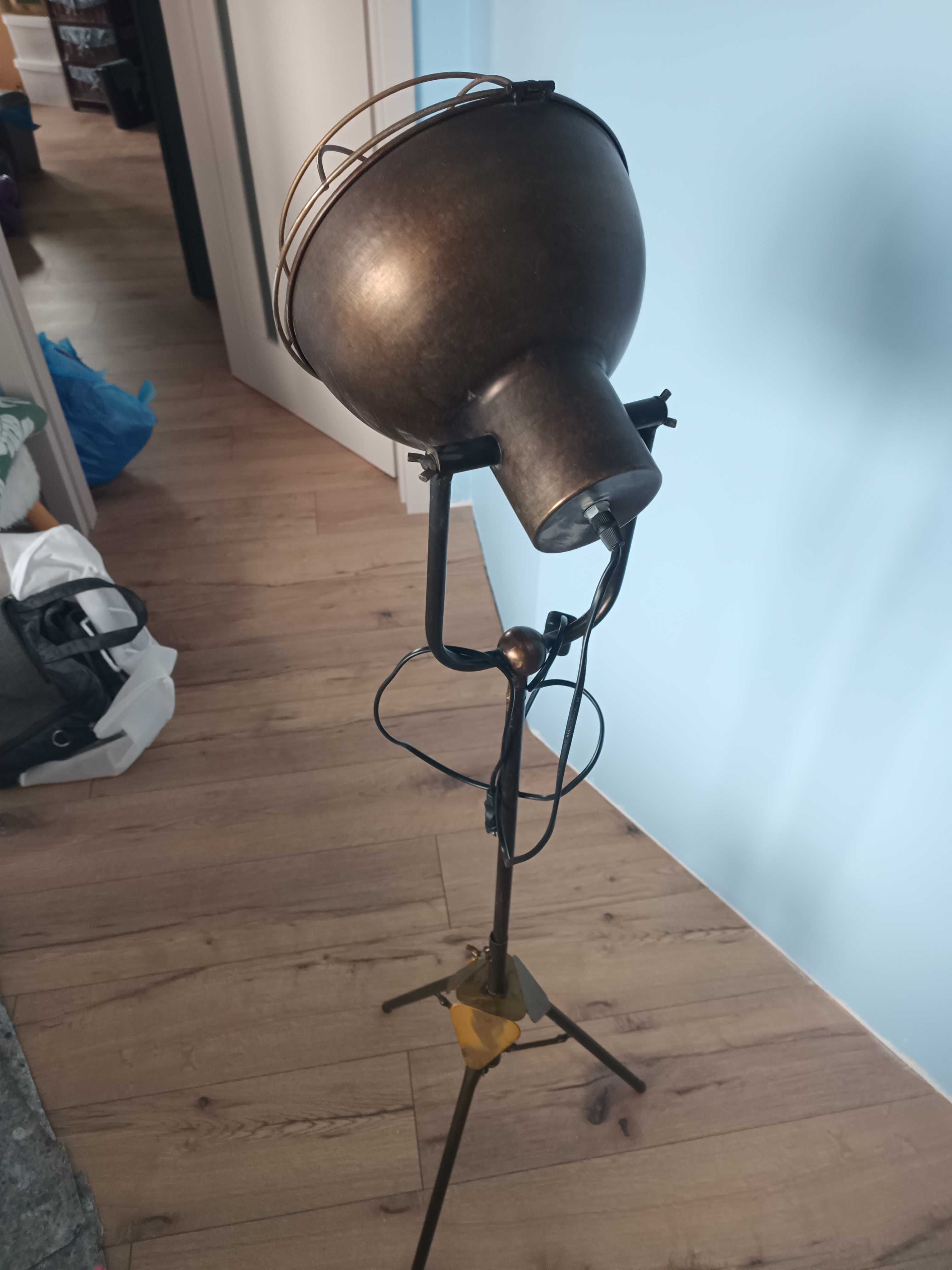 Lampa podłogowa loft reflektor VINTAGE