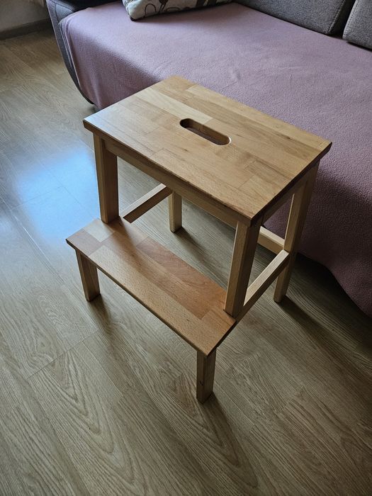 Taboret ze schodkiem Ikea BEKVÄM