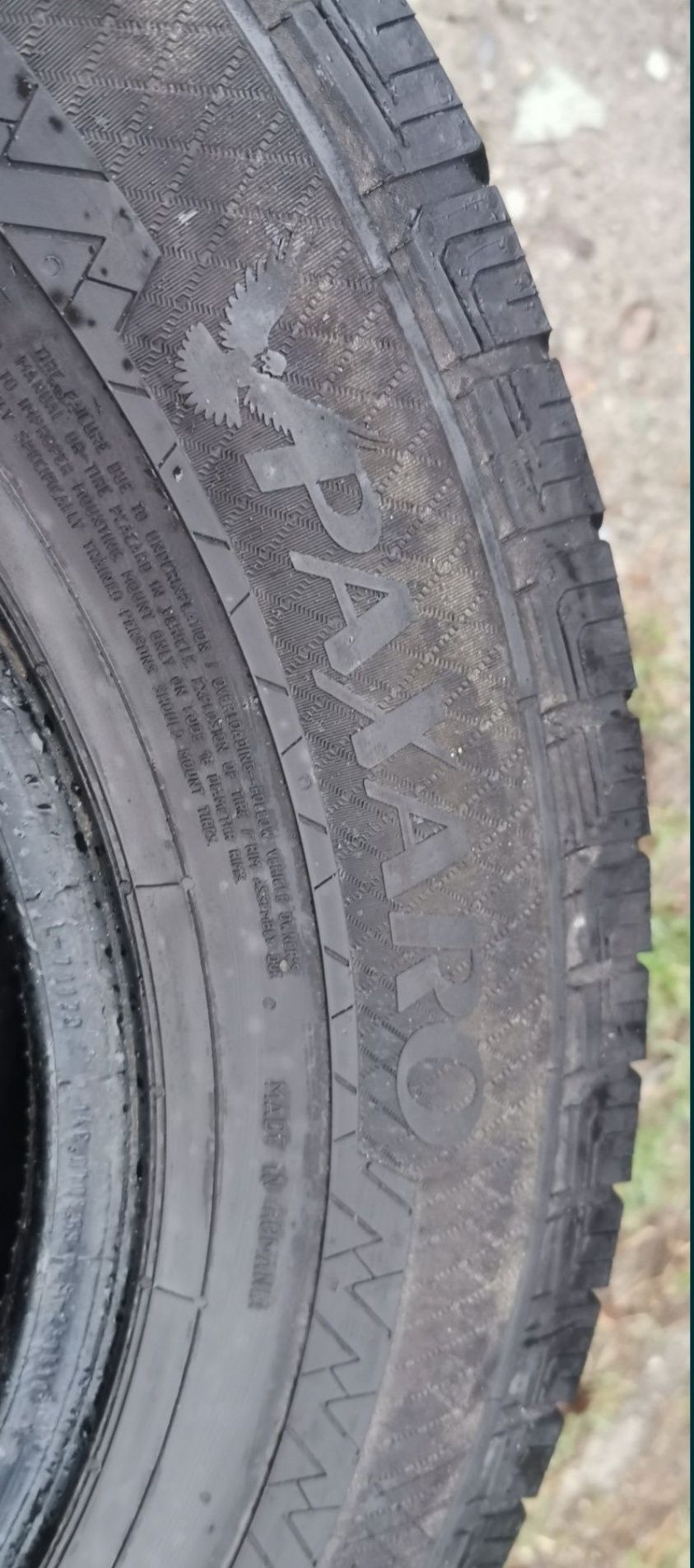 Opony letnie z 2020r 5mm 225/65/16c Paxaro 7N
