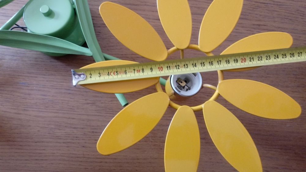 Lampa dziecięca kwiaty żyrandol