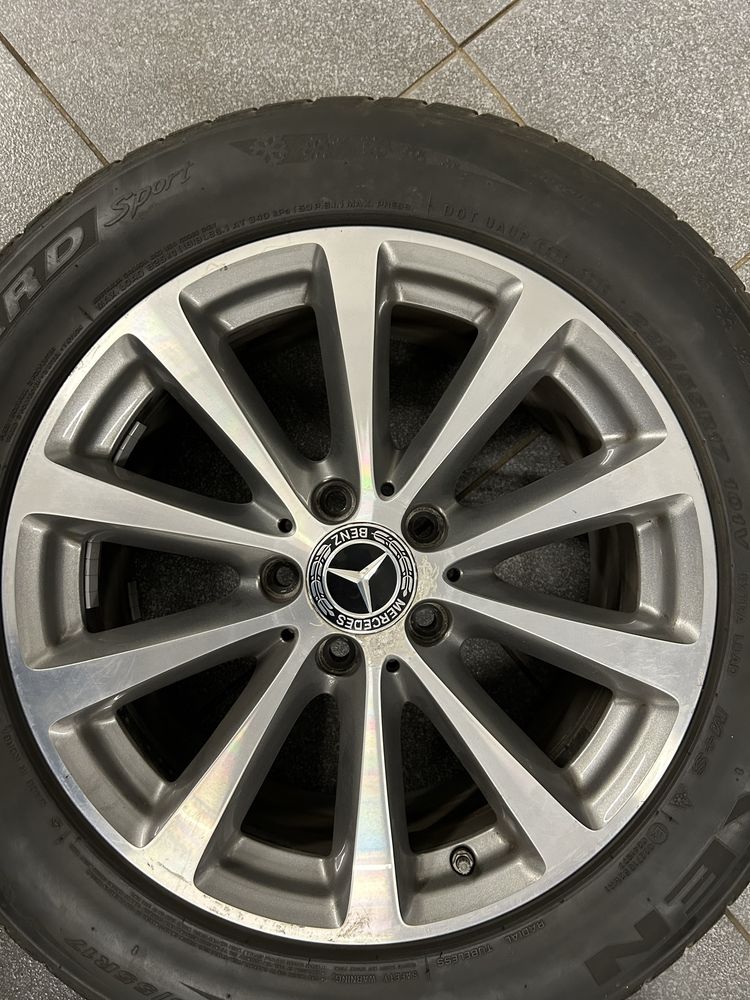 KOŁA ZIMOWE MERCEDES E W213 225/55/17 orginalne felgi