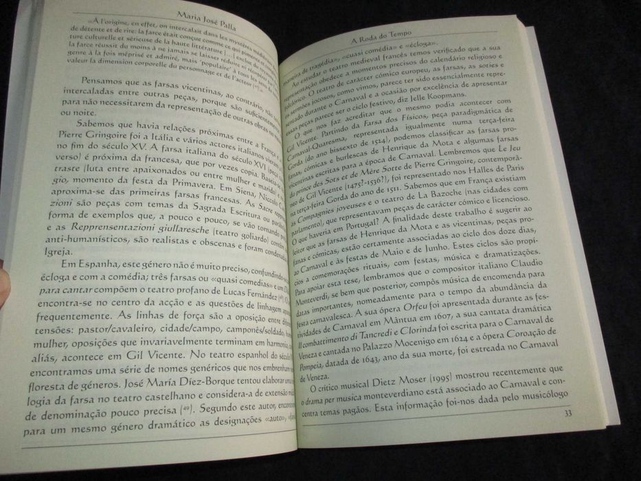 Livro Trilogia Vicentina A Roda do Tempo Maria José Palla