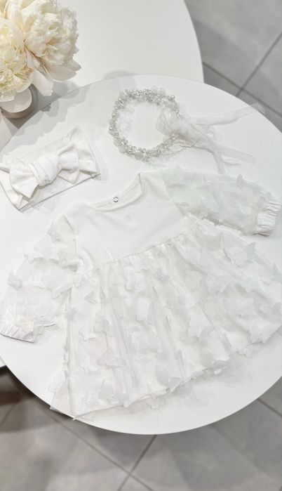 Сукня святкова з 3д метеликами