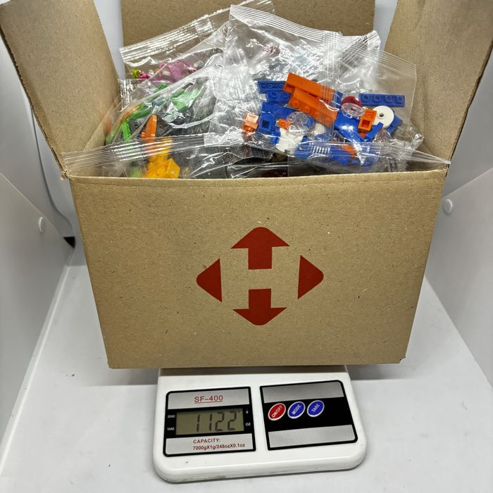 Конструктор на ВАГУ мікс дитячий (сумісний з lego) лего 1кг фігурки