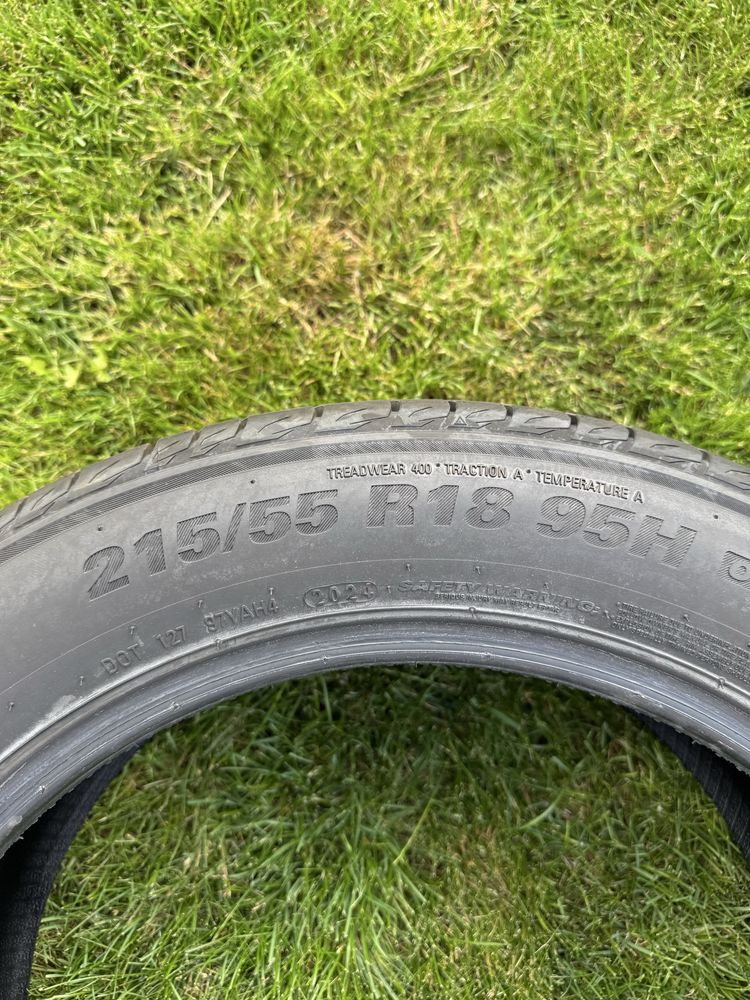 Nowy komplet opon  kumho ecsta HS51 215/55/18