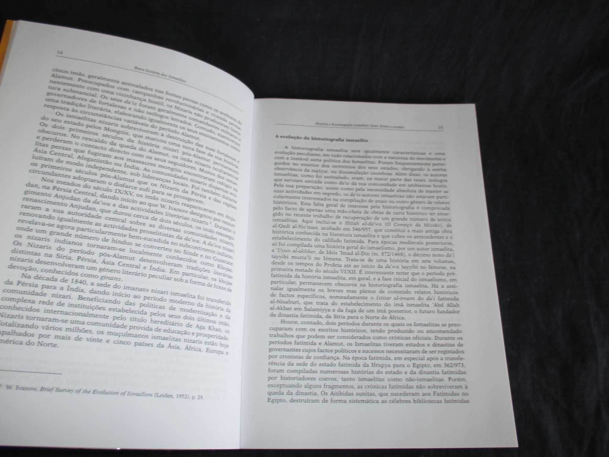 Livro Breve História dos Ismaelitas Farhad Daftary