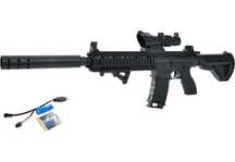 Автомат на гелевых пульках орбизах Hk416 М4А1 М16 AR415 М416 на аккуму