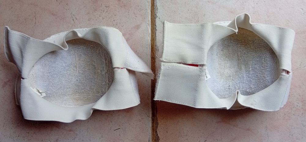 Par de joelheiras de hóquei em patins