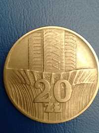 "20 zł" monety z 1973-76