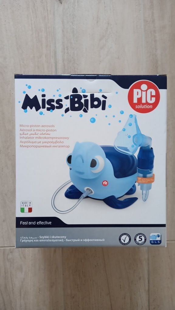 Inhalator Nebulizator Miss Bibi żółwik