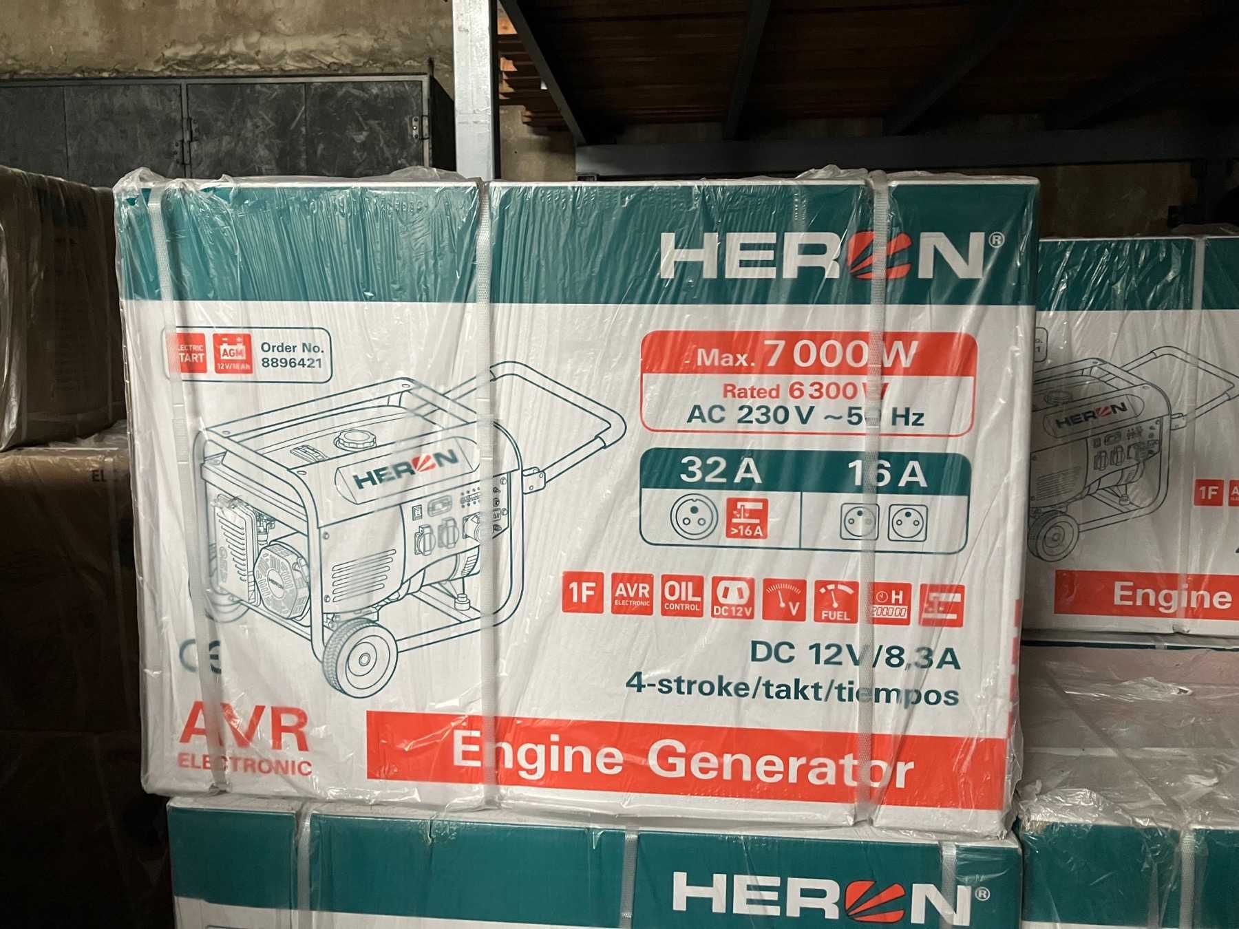 Генераторы бензиновые с AVR системой TUSON HERON HECHTGG 2,8-8,5кВт