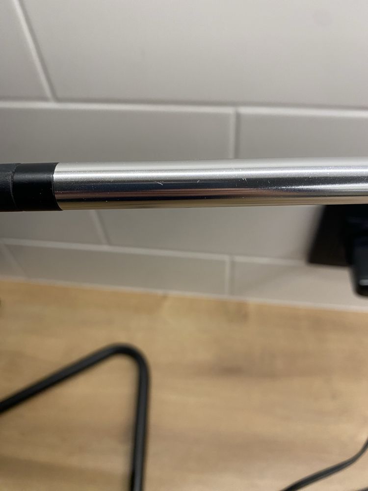Ikea Harte Lampka biurkowa / nocna czarna