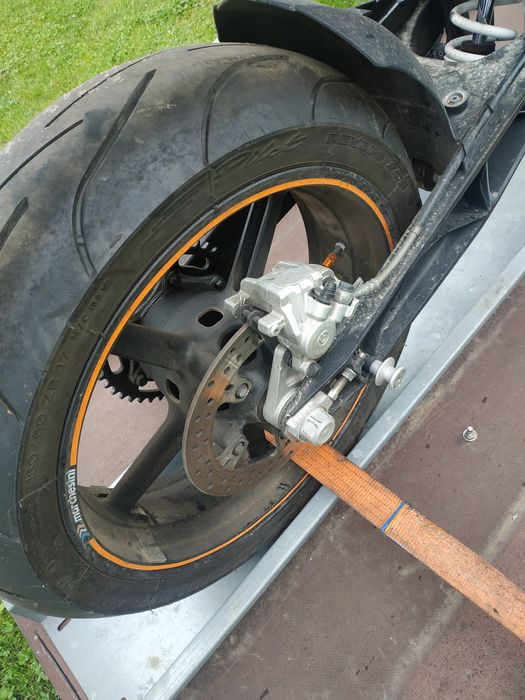 KTM Duke 690 kompletna rama bez silnika na czesci