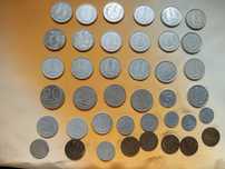 Różne monety polskie 1, 10, 20- 40 sztuk, rok 1963, 1949, 1984, 1975