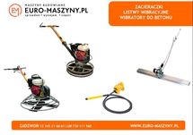 Wynajem zacieraczki do betonu! Wypożyczalnia!