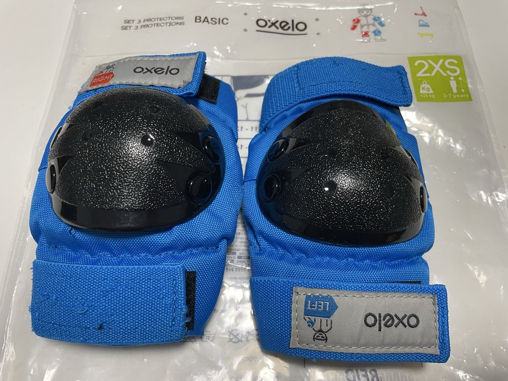 Дитячий Комплект защиты OXELO из 2-х элементов и шлем Синий