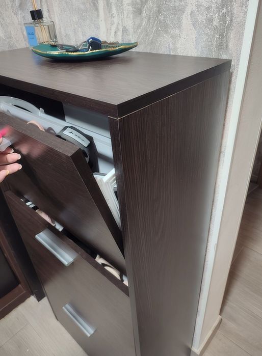 Тумба з ящиками шафа комод полиця для взуття Шкаф тумбочка для обуви