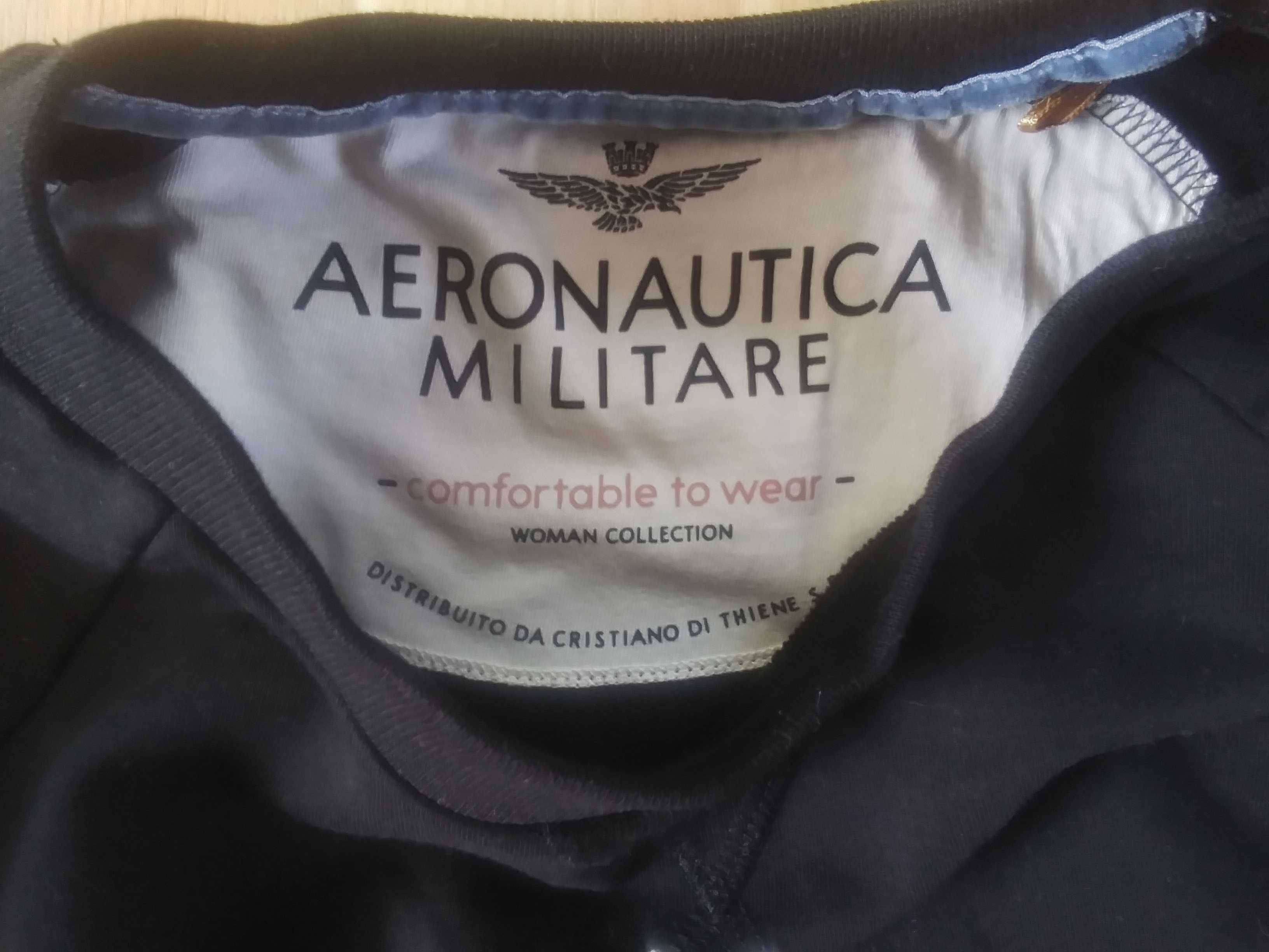Bluza czarna Aeronautica Militare XS NOWA