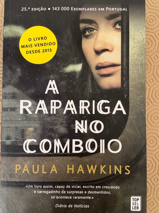 Livro "A Rapariga no comboio"