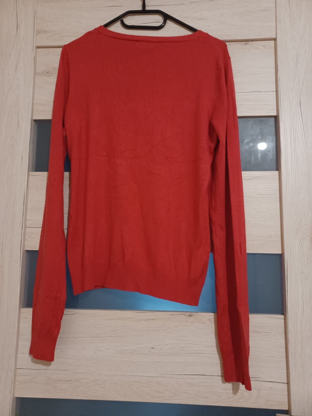 Różowy rozpinany sweter firmy Camaieu r. M