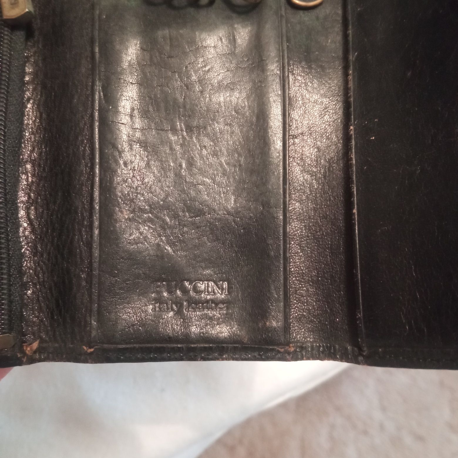 Puccini etui portfel na klucze ze skóry