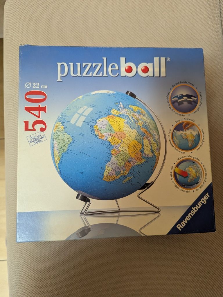 Глобус, 3D пазл Ravensburger