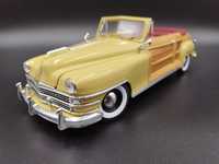 1:18 Motor City Classics 1948 Chrysler Town Country Convertible model