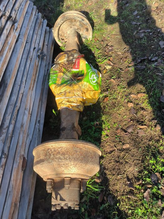 Прицеп балка і міст на причеп до трактора мінітрактора і іншої техніки