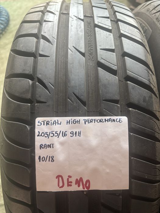 2x 205/55R16 91H STRIAL HIGH PERFORMANCE opoa letnia DEMO RANT