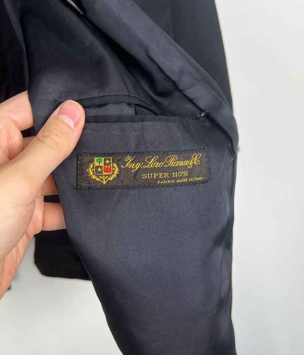 Dwurzędowa Marynarka Loro Piana pure new wool rare