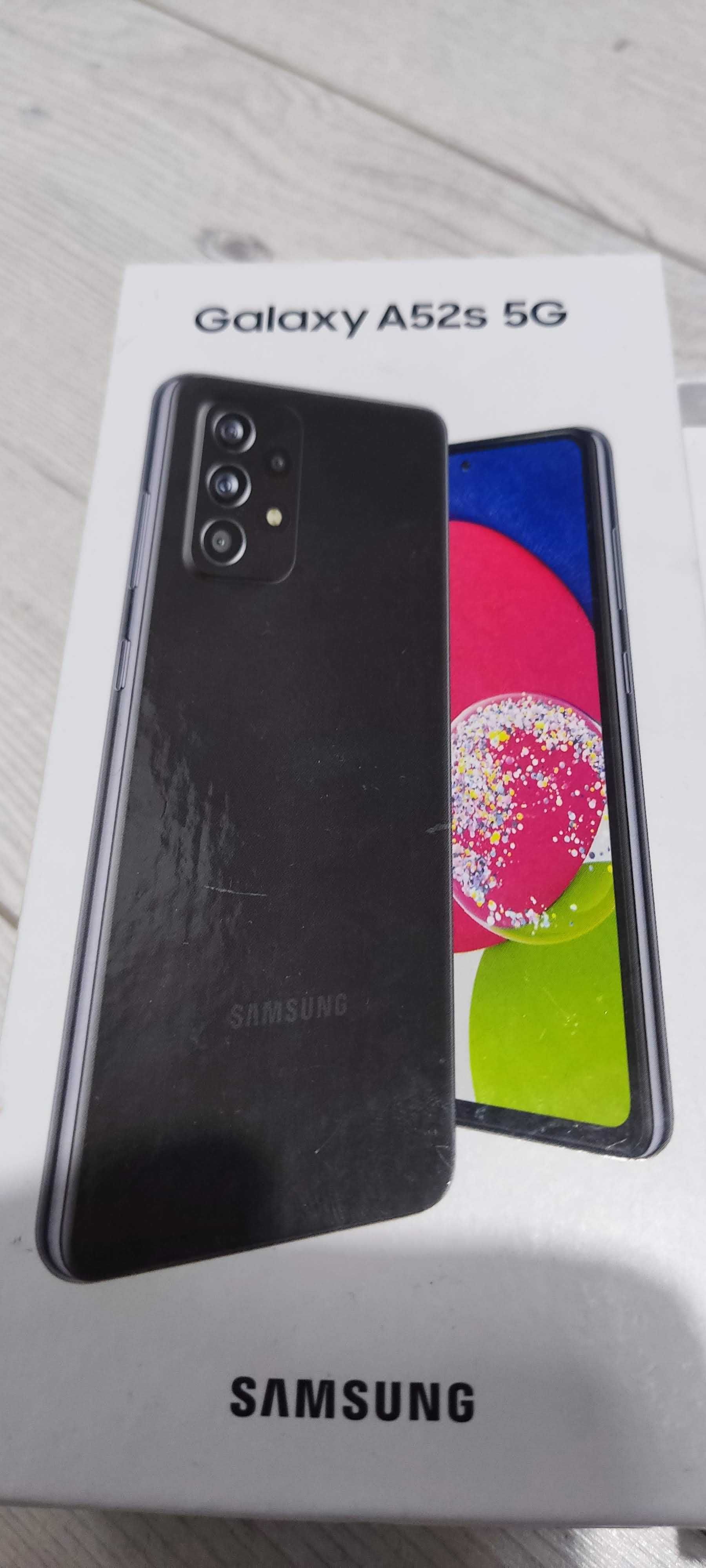 Telefon galaxy A52s  5G nowy + akcesoria