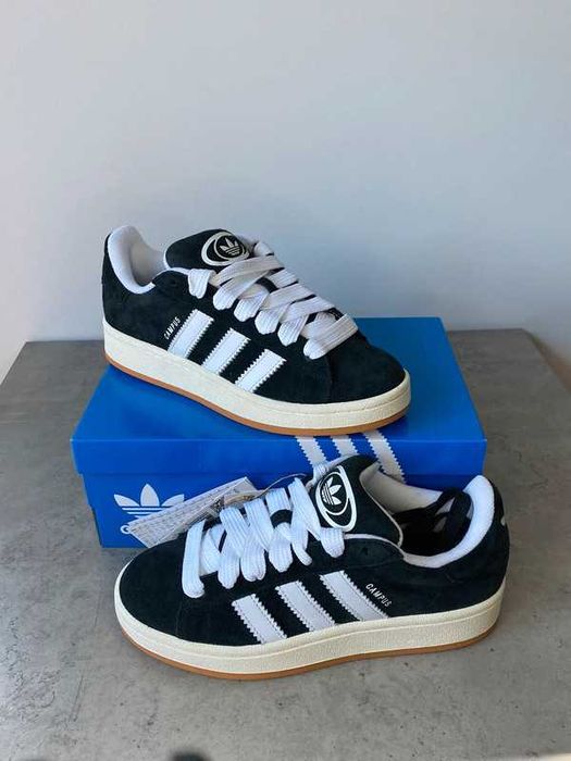 Buty meskie Mokasyny Adidas_Campus_00s_Black R.43