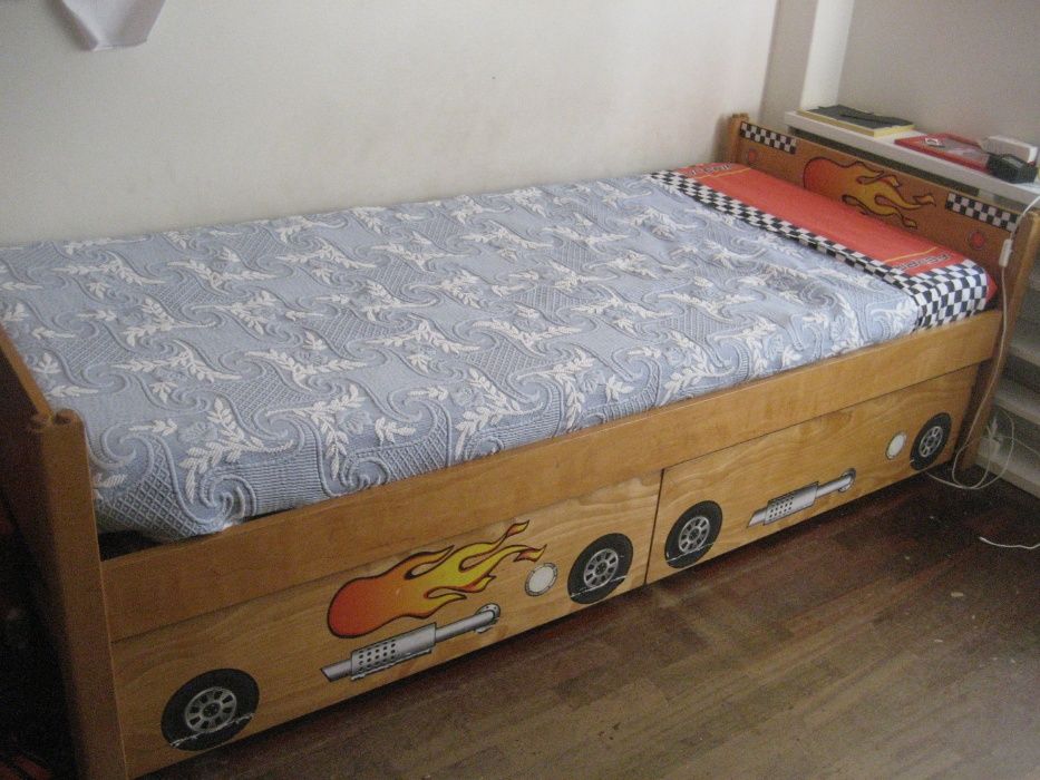 cama madeira solteiro