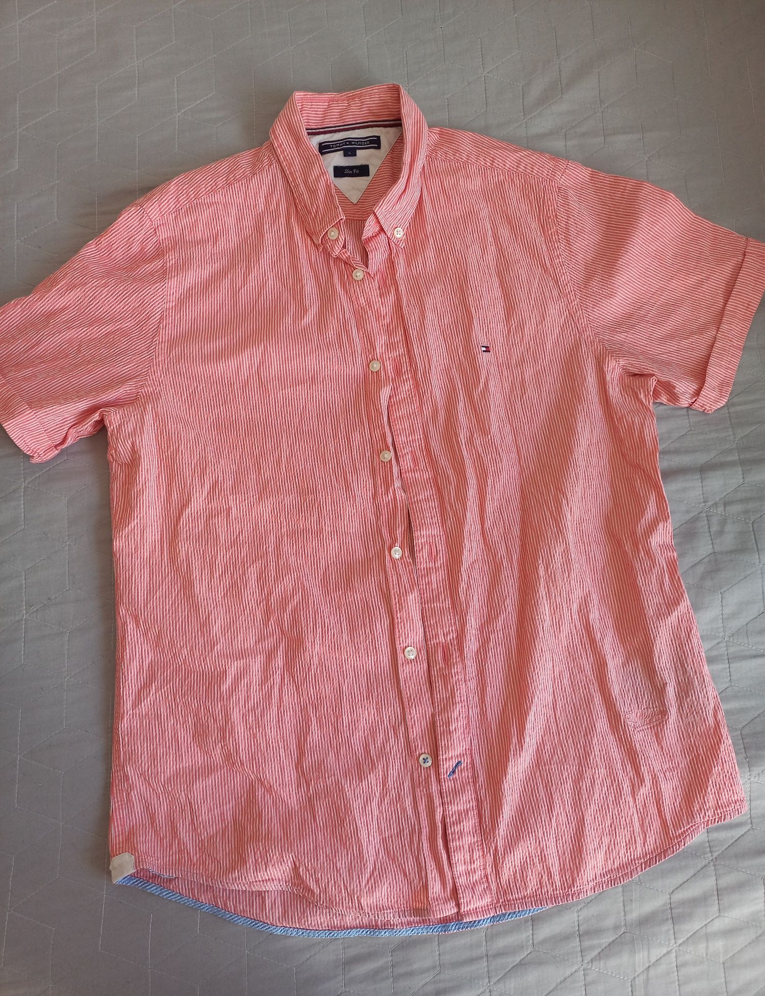 Tommy Hilfiger koszula w paski L