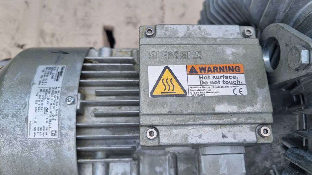 Pompa próżniowa Dmuchawa boczno kanałowa Gardner Denver G-BH1 2,2kw