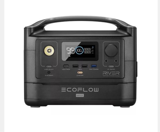 Зарядна станція EcoFlow RIVER MAX 600W