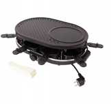 NOWY OKAZJA grill elektr. Raclette Gourmet 1400W 42x29 8 osób - promo