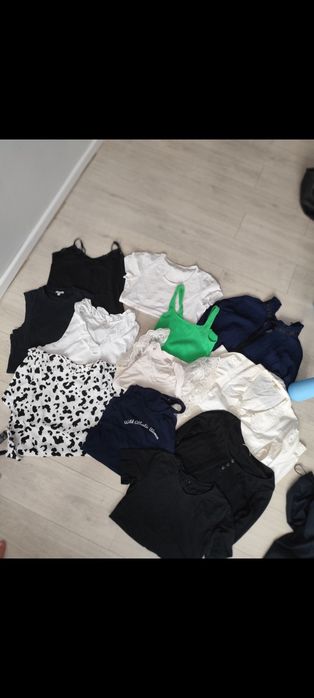 Paka ciuchów damskich S/M sweter koszula Tommy i inne całość